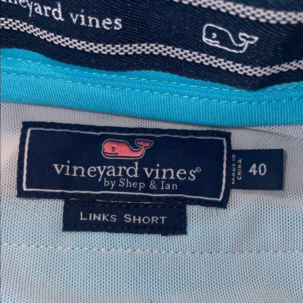 Vineyard Vines Flat Front‎ Blue Shorts for a Stylish Summer